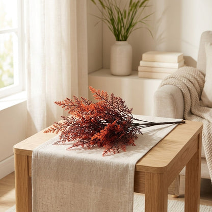 Fernscape™ Plastic Fern Plant Wall Decoration in a calm home setting