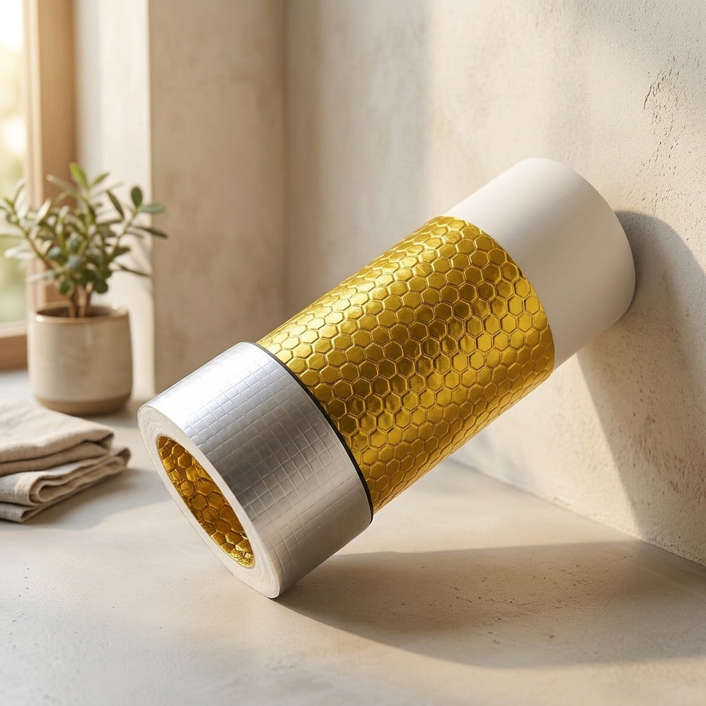 Pipequiet™ Water Pipe Soundproofing Cotton, styled close view