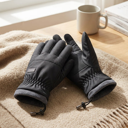 Heatweave™ Thermal Polyester Winter Gloves, styled close view