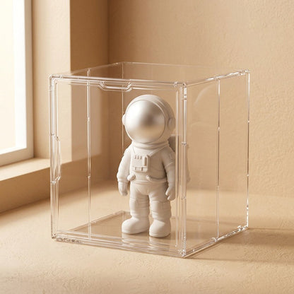 Peekvault™ PET Blind Box Display Box, material and detail close-up