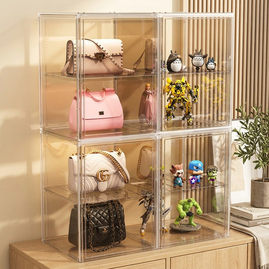Peekvault™ PET Blind Box Display Box in a calm home setting