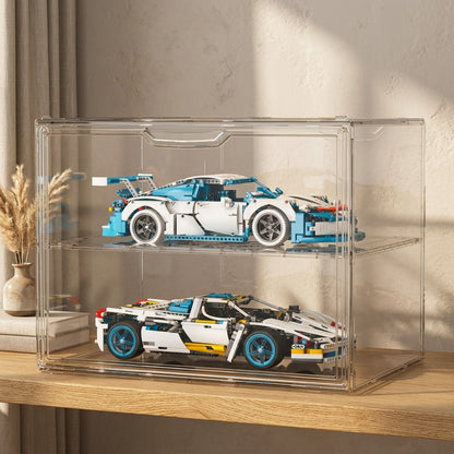 Peekvault™ PET Blind Box Display Box, styled close view