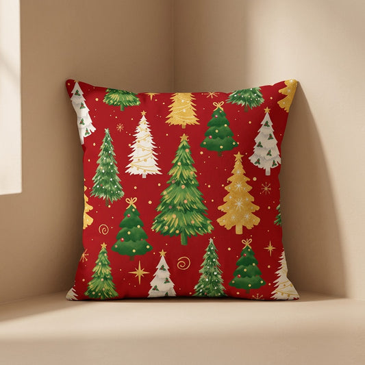 Yuleweave™ Christmas Polyester Cushion Cover