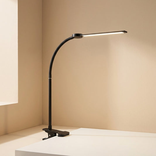 Twinbeam™ Dual-Head Clip-On Desk Lamp