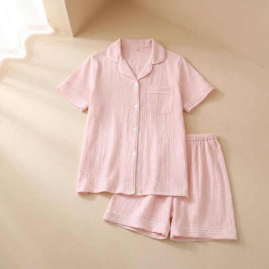 Gauzebreeze™ Cotton Gauze Shorts Pajama Set