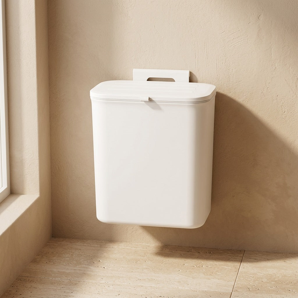 Binswing™ Wall-Mounted Plastic Trash Can