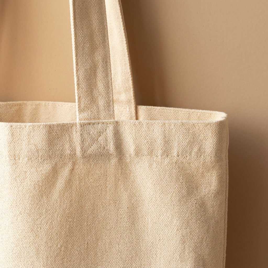 Canvasnest™ Blank Canvas Bag, material and detail close-up