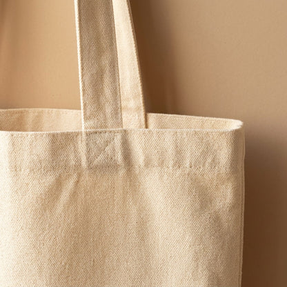 Canvasnest™ Blank Canvas Bag, material and detail close-up