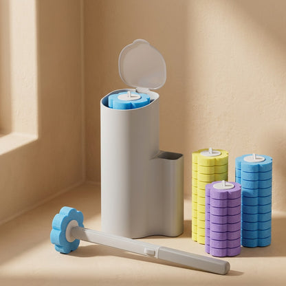Brushfresh™ Plastic Toilet Brush With Replacement Heads