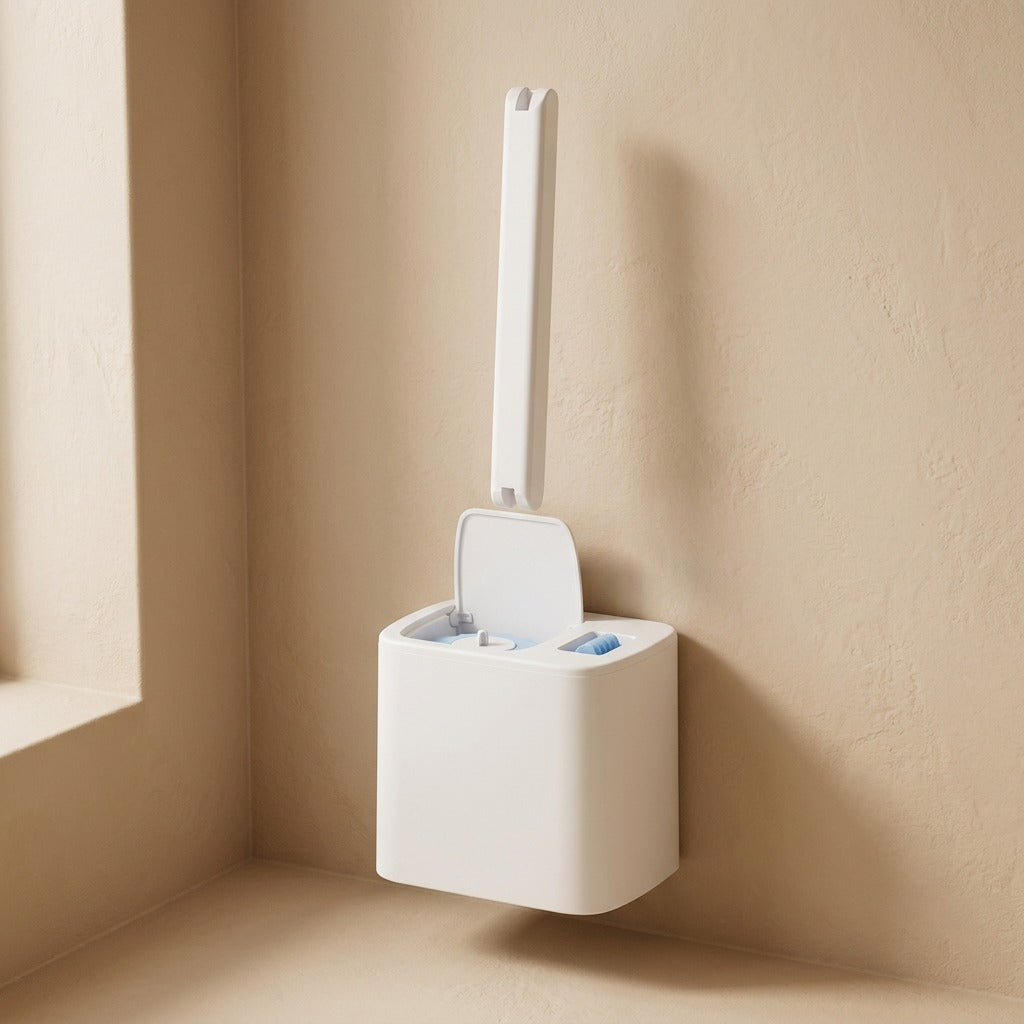 Flipclean™ Disposable Flip-Top Toilet Brush