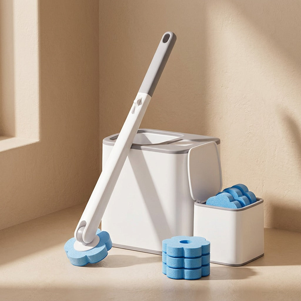 Freshswap™ Disposable Toilet Brush With Refill Heads