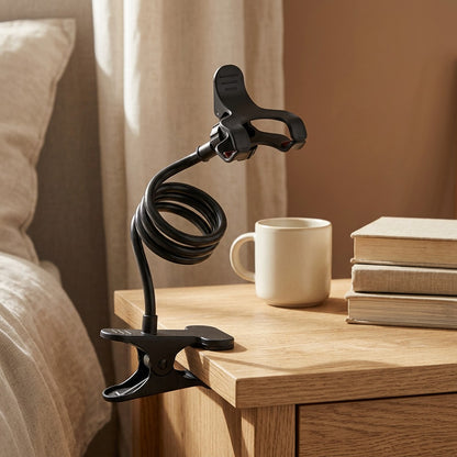 Standby™ Plastic Mobile Phone Stand, styled close view