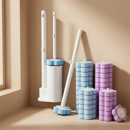 Toiletkit™ Disposable Toilet Cleaning Brush Set