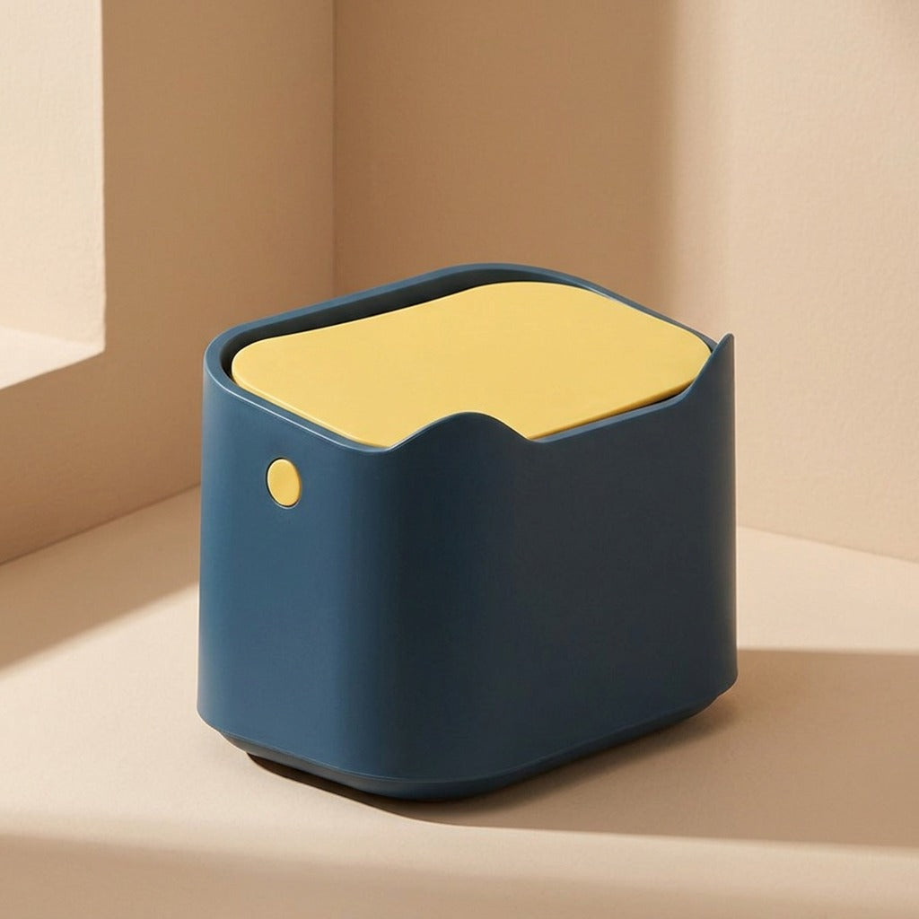 Pushlid™ Push-Top Desktop Trash Can