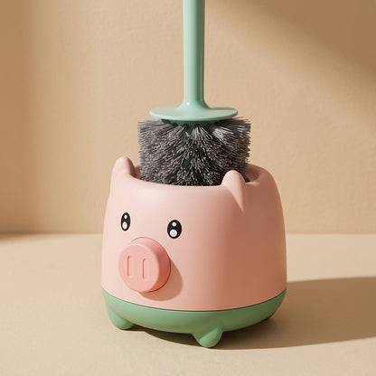 Mountshine™ Plastic Toilet Brush With Wall-Mount Style, material and detail close-up