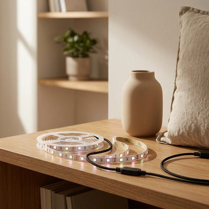 Lightlink™ USB RGB LED Light Strip, styled close view