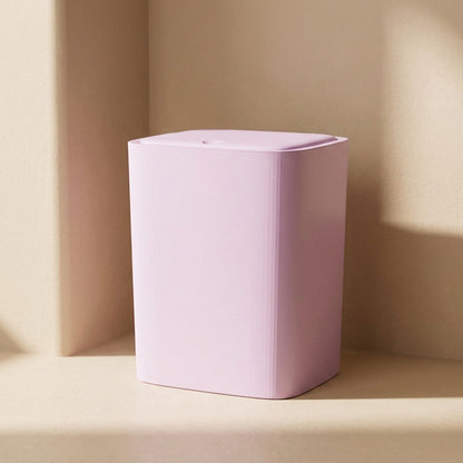 Presslid™ Push-Open Plastic Trash Can