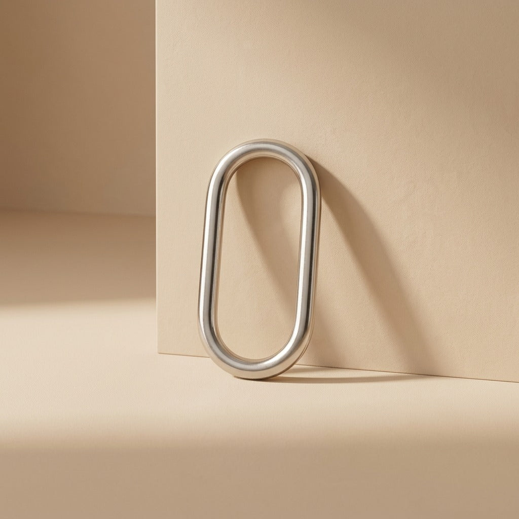 Eggclasp™ Metal Egg-Shaped Bag Buckle