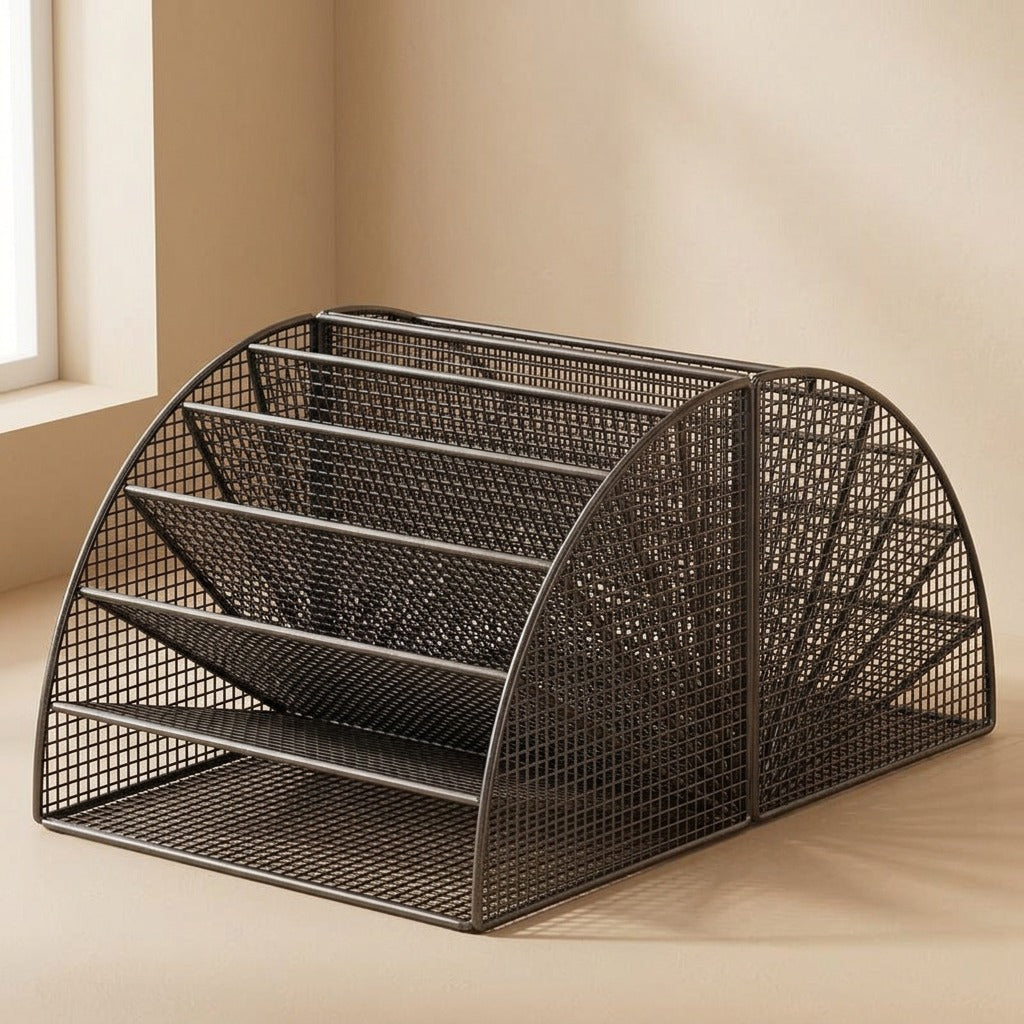 Deskstack™ Iron Desk File Storage Rack