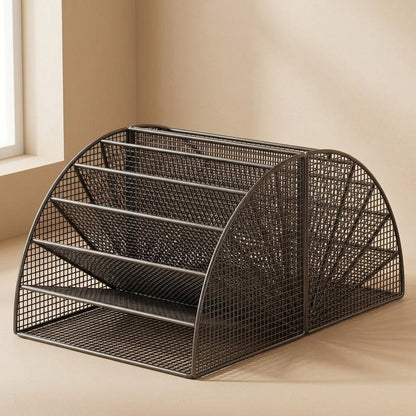 Deskstack™ Iron Desk File Storage Rack