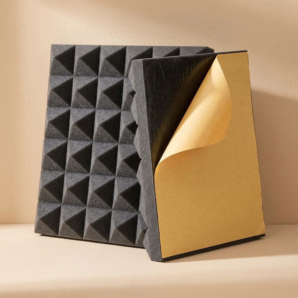 Hushfill™ Sound Insulation Cotton, material and detail close-up