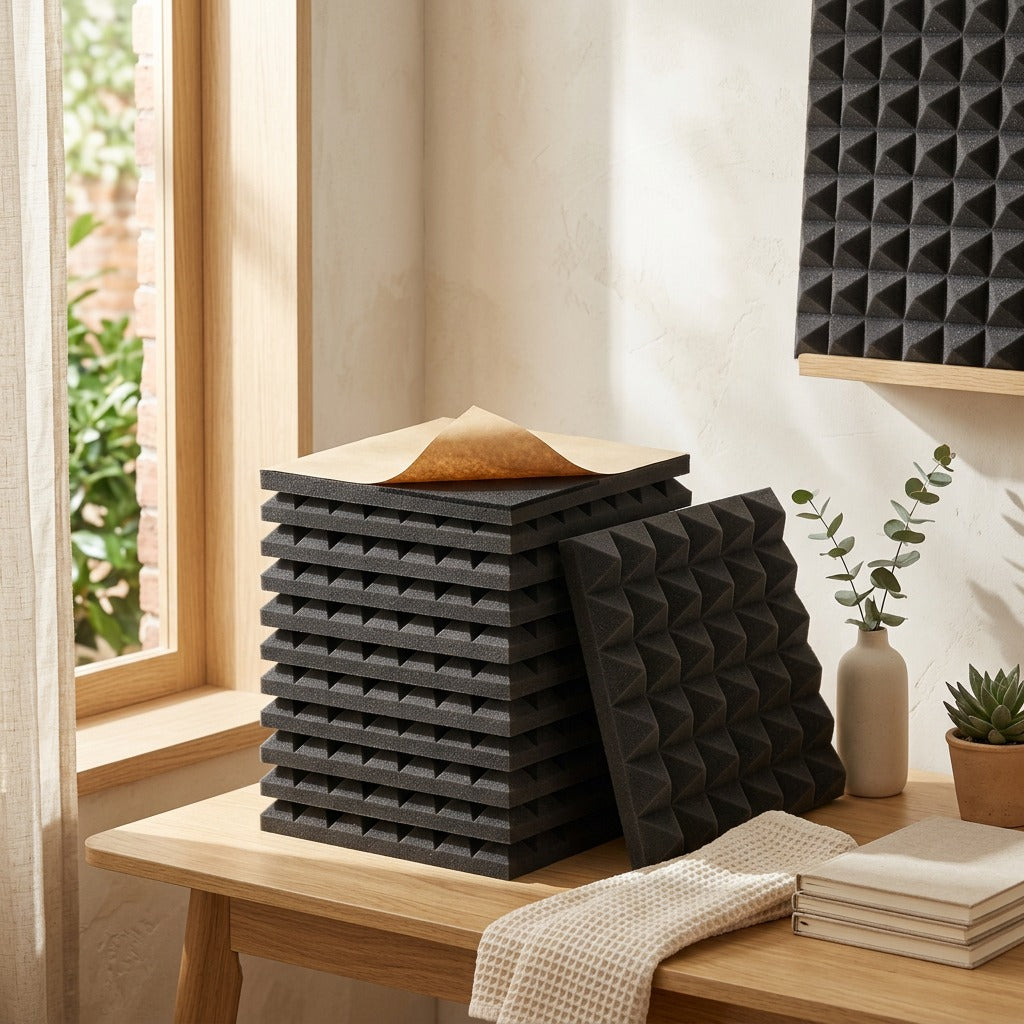 Hushfill™ Sound Insulation Cotton in a calm home setting