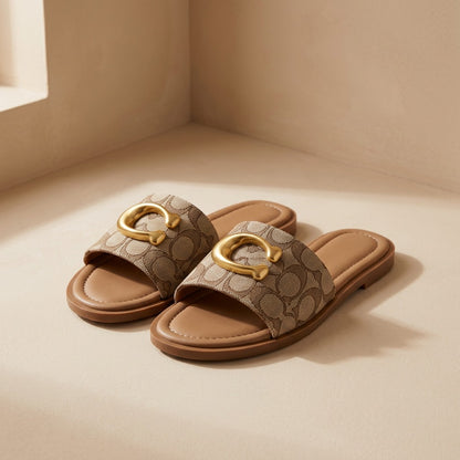 Nubuckease™ Nubuck Leather Slip-On Slippers
