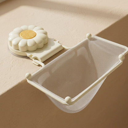 Draincatch™ Sink Garbage Filter Net Rack, material and detail close-up