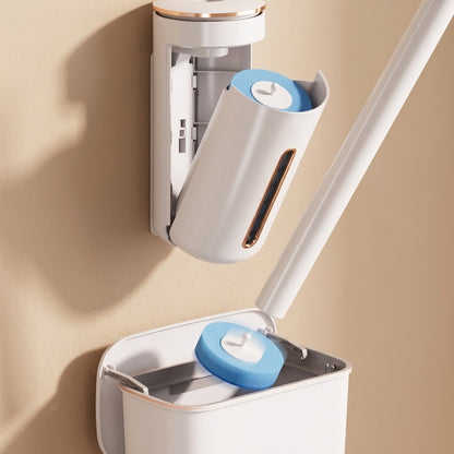 Cleanstick™ Disposable Toilet Brush With Plastic Handle, material and detail close-up