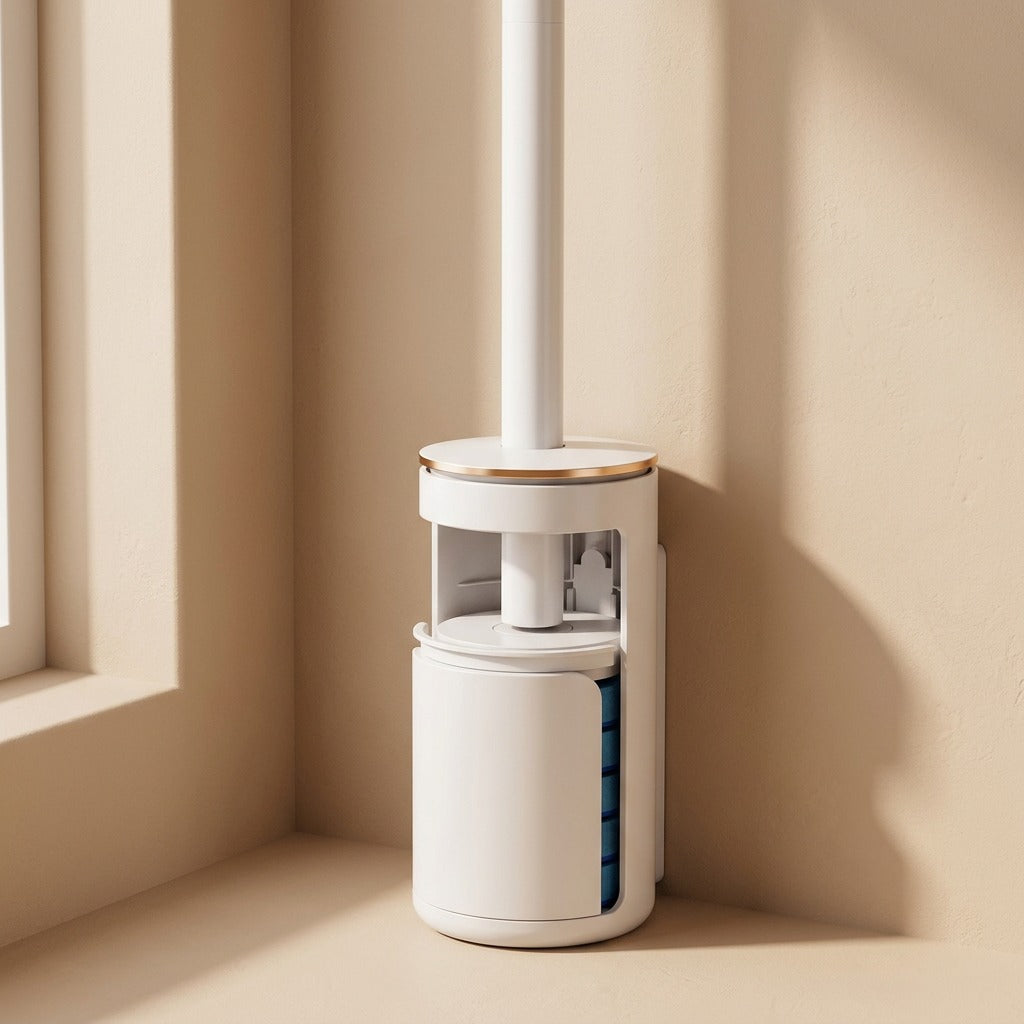 Cleanstick™ Disposable Toilet Brush With Plastic Handle