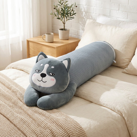 Sidecuddle™ Long Side Sleeping Pillow in a calm home setting