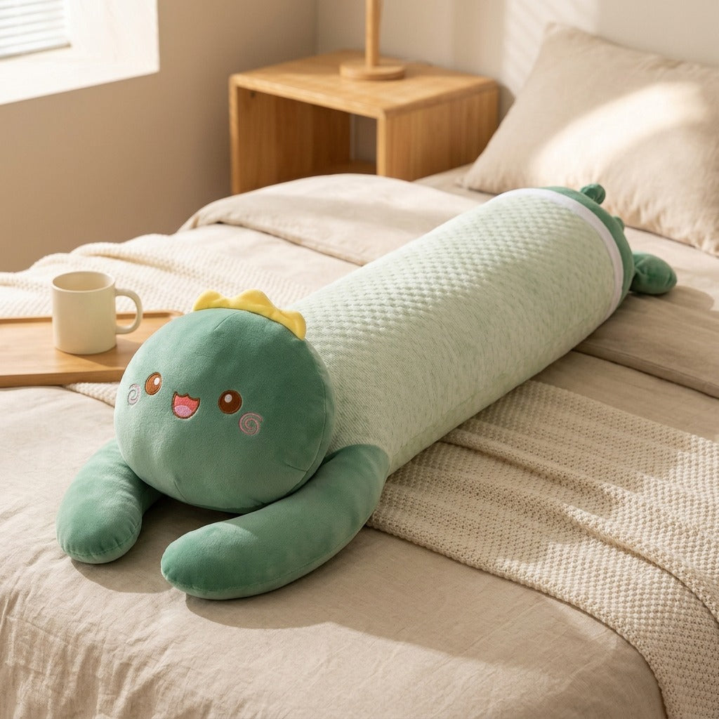 Sidecuddle™ Long Side Sleeping Pillow, styled close view