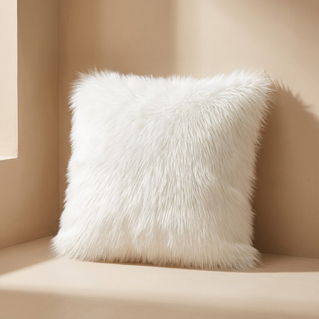 Fleecedrape™ Imitation Wool Pillow Cover