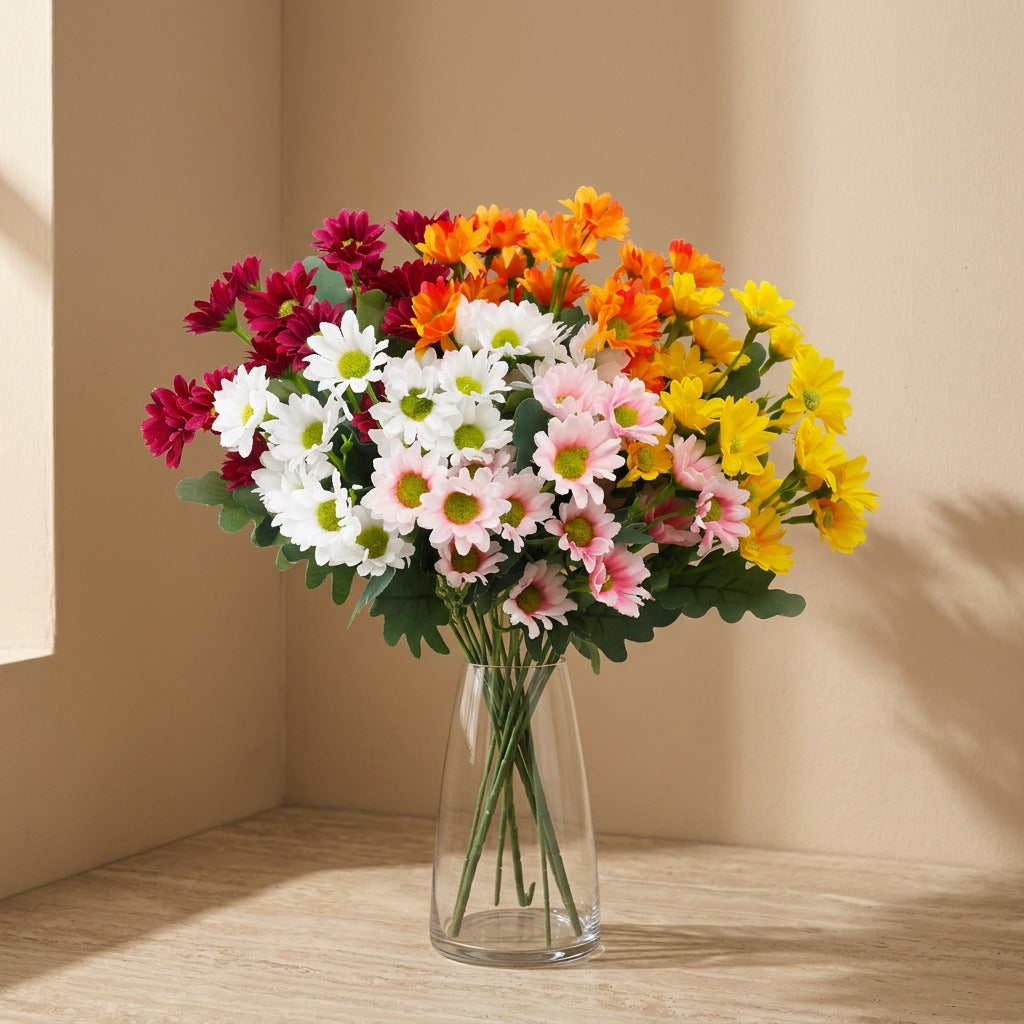 Daisyglen™ Silk Daisy Flower Arrangement
