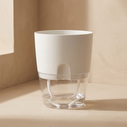 Dewroot™ Plastic Self-Watering Flower Pot