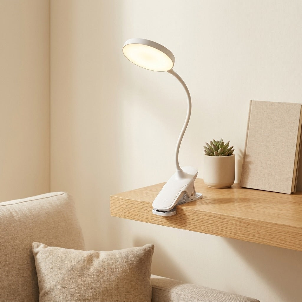Tapshine™ Touch LED Desk Lamp in a calm home setting