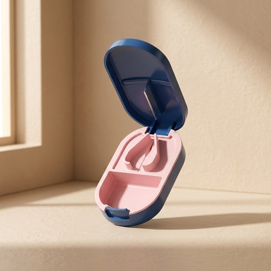 Pillmate™ Pill Box With Cutter And Storage