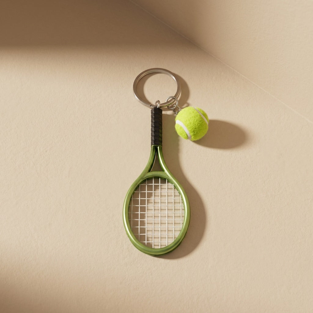 Rallykey™ Mini Tennis Racket Keychain