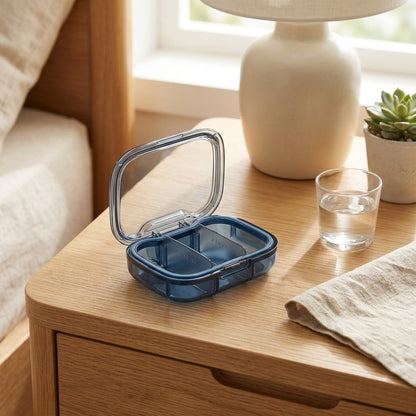 Carpocket™ Small Car Pill Box in a calm home setting