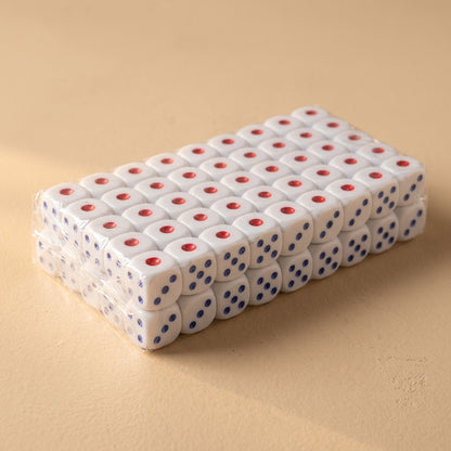 Dicecast™ Six-Sided ABS Plastic Dice, material and detail close-up