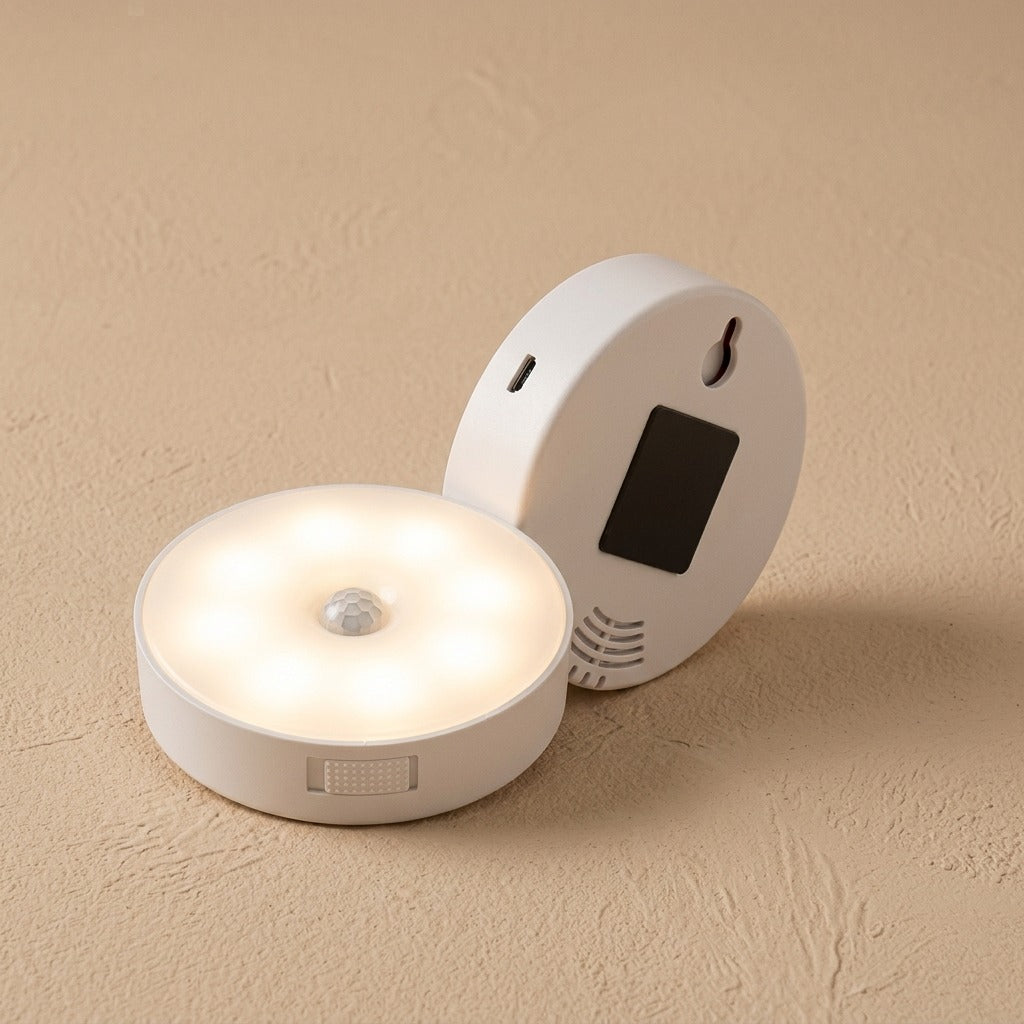 Duskbeam™ 1W LED Night Light, material and detail close-up