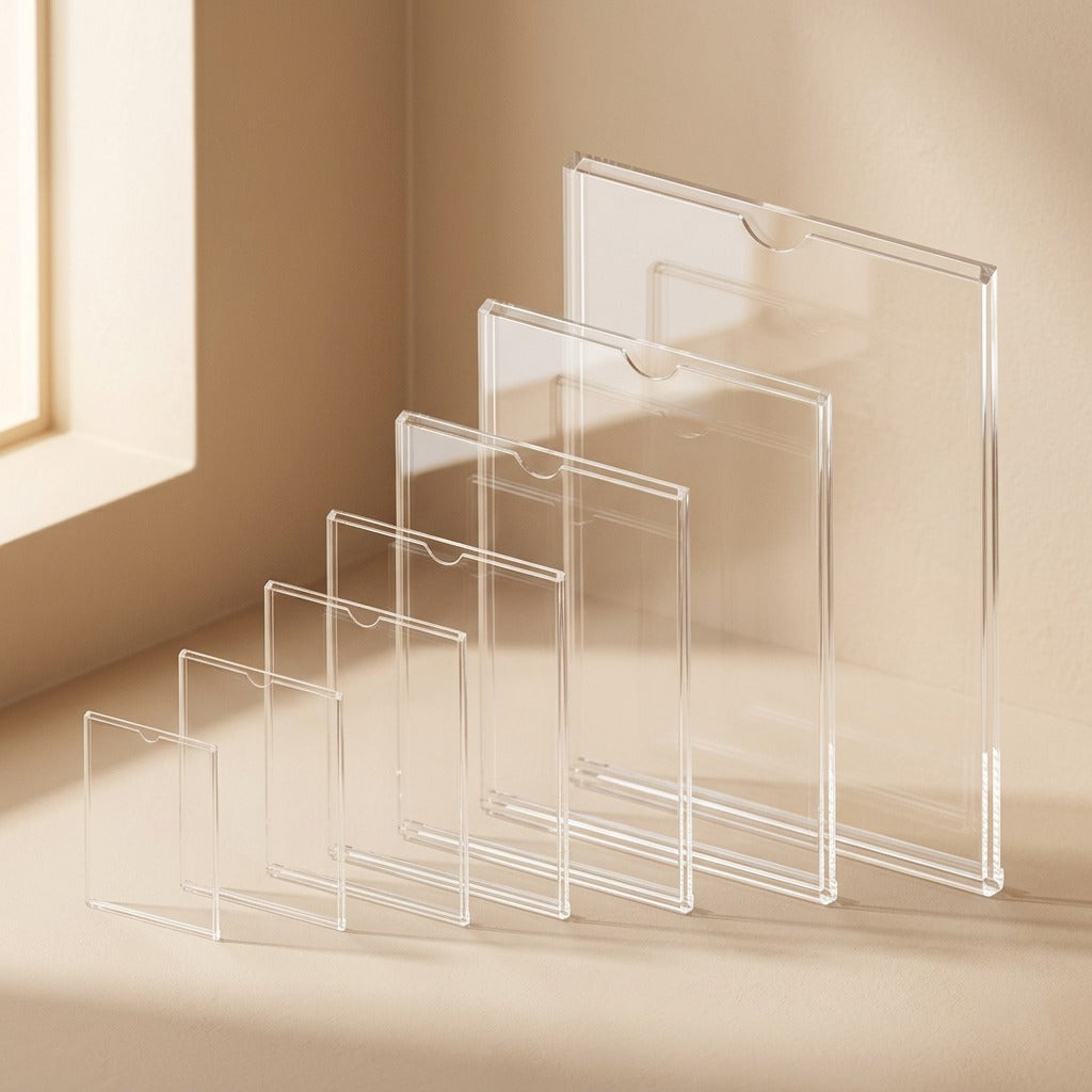 Signrest™ Transparent Acrylic Sign Holder