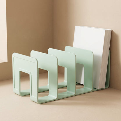 Bookcolumn™ Four-Column Plastic Book Stand