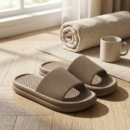 Slipperoo™ EVA Slippers for Men and Women, styled close view