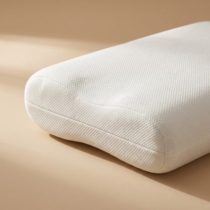 Dozelle™ Memory Foam Sleep Pillow, material and detail close-up