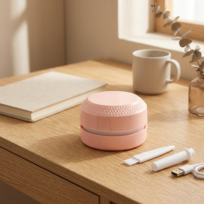 Crumblet™ Electric Desktop Vacuum Cleaner, styled close view