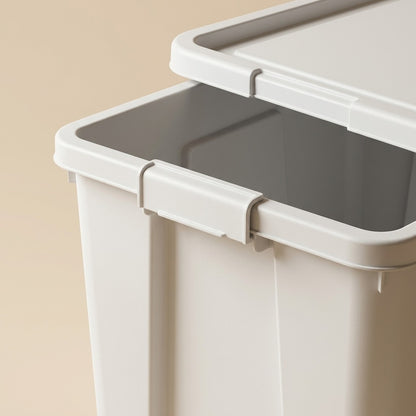 Cratewell™ Thickened Plastic Storage Box, material and detail close-up