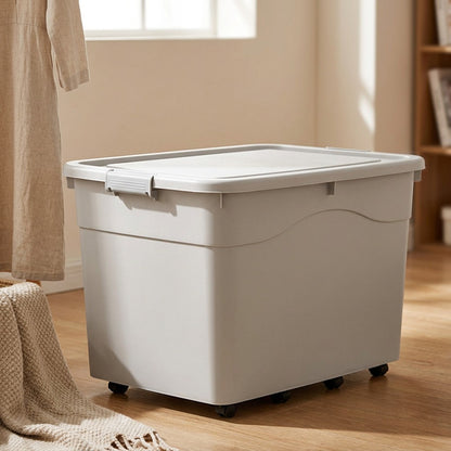 Cratewell™ Thickened Plastic Storage Box, styled close view