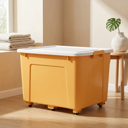 Gearvault™ Extra Large Plastic Storage Box in a calm home setting