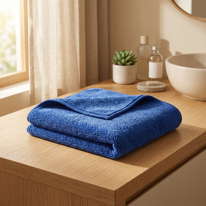 Loomrinse™ 420g Multi-Functional Car Wash Towel in a calm home setting